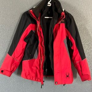 Spyder Coat 2-Piece Set. Boys Size 14